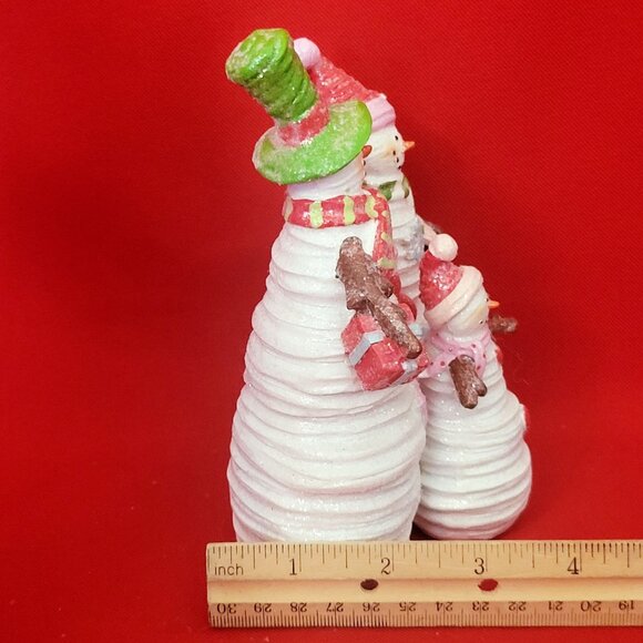 Snowman Family Figurine Hobby Lobby Sweets & Treats Christmas 2014 - Picture 10 of 10
